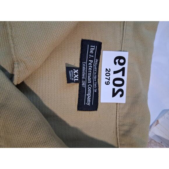 Vintage The J. Peterman Company Mens Size XXL Field Farm Workwear Grunge Shirt - Picture 9 of 15